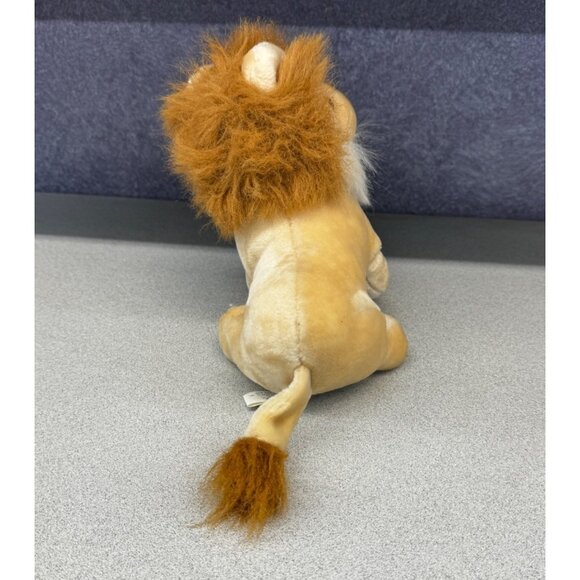 Vintage Nanco 9" Laying Plush Lion Cat Stuffed Animal Toy King of the Jungle - Picture 3 of 7
